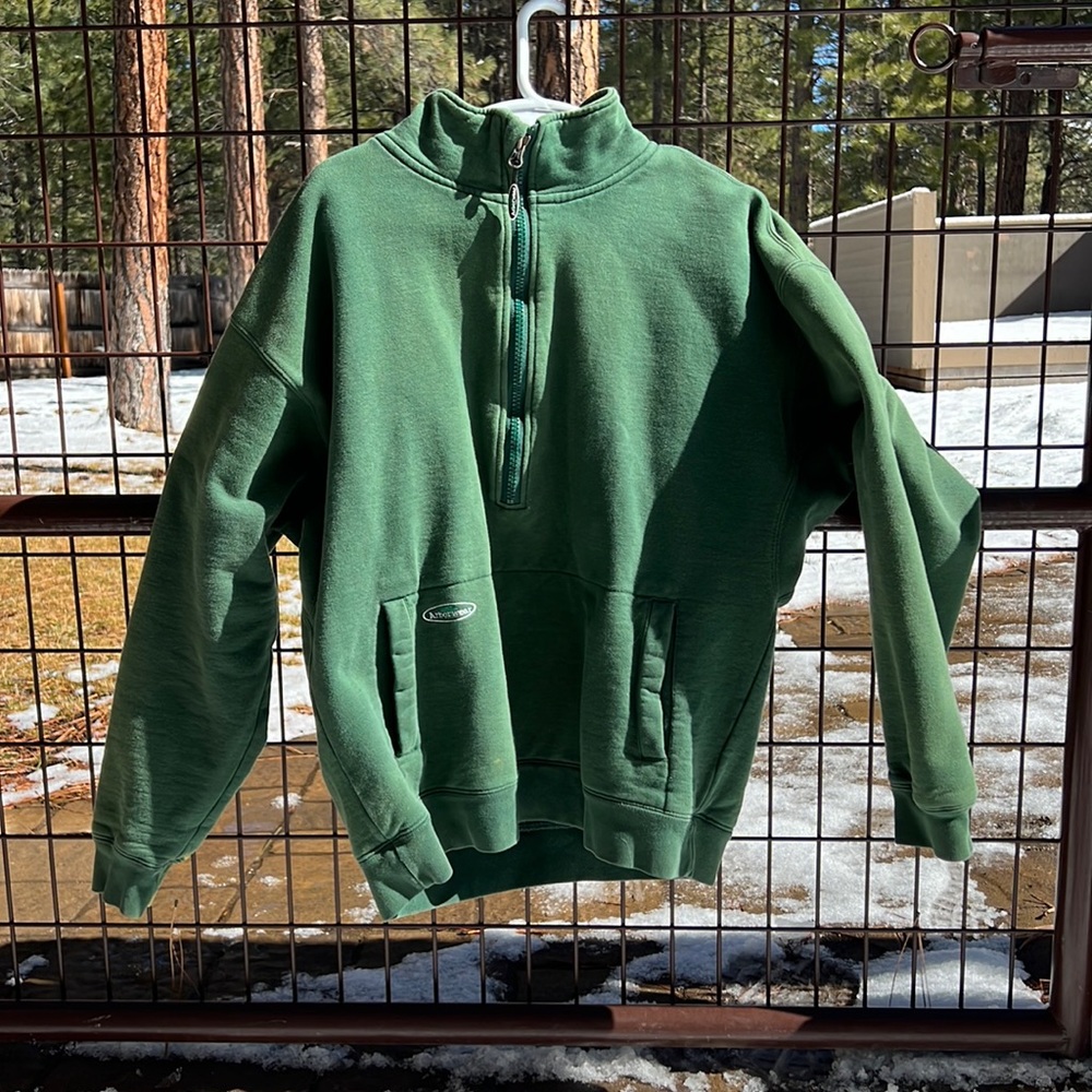 Arborwear Double Thick cotton half zip